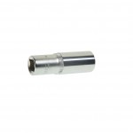 Головка торцевая 19мм 1/2" 12-гранная глубокая L=80мм ЭВРИКА  /1/15 ER-91512-12