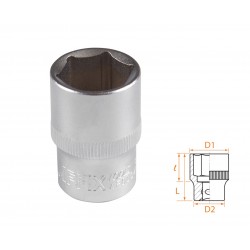 Головка торцевая стандартная шестигранная 1/2, 19 мм AFFIX AF00040019