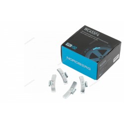Грузики балансировочные для стальных дисков Fe 45 г, 50 шт. NORDBERG WC45SF4