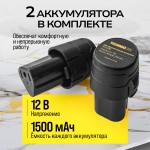 Виброприсоска для укладки плитки аккумуляторная TECHNICOM , 12В, 1500 мАч, 6 скоростей, чаша 130мм, 100-12000 об/мин, нагрузка 100 кг TC-P007
