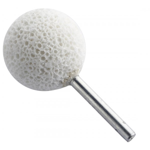 Шарошка абразивная 595  хвост-40мм; сфера d-38мм 0083