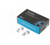 Грузики балансировочные для стальных дисков Fe 25 г, 100 шт. NORDBERG WC25SF4