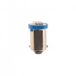 Автолампа T4W (BA9s) 1 SMD 5050 BLUE 6лм 12V MEGAPOWER /10 /100 OLD M-90124B