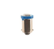 Автолампа T4W (BA9s) 1 SMD 5050 BLUE 6лм 12V MEGAPOWER /10 /100 OLD