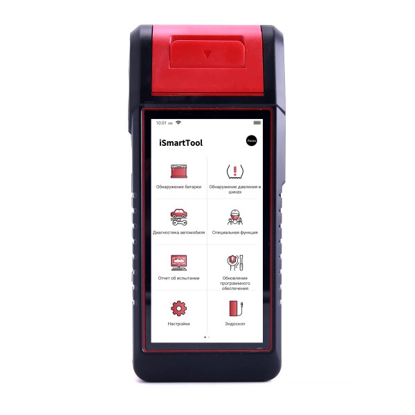 Диагностический мультимарочный сканер, тестер АКБ и TPMS 3 в 1 Launch iSmartTool 601MAX LNC-172