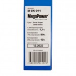 Пленка тонировочная Ultra Super Dark Black 1,1% (блокировка УФ-99% ИК-12%) 50х300см MEGAPOWER /1/50 M-BK-011