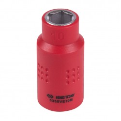 Головка торцевая диэлектрическая шестигранная 3/8, 10 мм KING TONY 3335VE10M