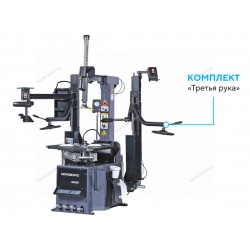 Станок шиномонтажный автомат, инверторный, стол с накладками, 220 В, серый NORDBERG 4643ID (G)