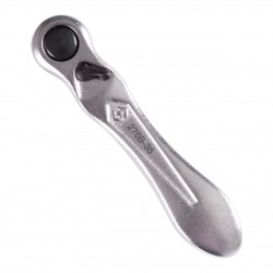 Трещотка 1/4, 88 мм, 60 зубцов, флажковая, для вставок (бит) KING TONY 276B-0225