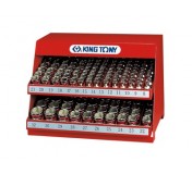 Стенд с торцевыми головками 1/2, 5/16-1&1/4, серия 4335S, 136 предметов KING TONY 4572SR