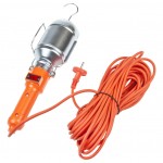 Лампа переносная  под лампу E27 до 60W, 220V, длина провода 15м  MEGAPOWER 1/12 M-22015