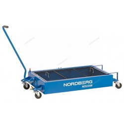 Емкость для сбора масла на колесах 58 литров NORDBERG NO2358
