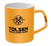 Кружка с логотипом бренда TOLSEN TOLSEN TT90002