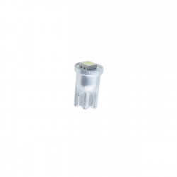 Автолампа T10W (W2,1x9,5d) 1 SMD 5050 WHITE 6000K 20лм  24V MEGAPOWER /10 /100