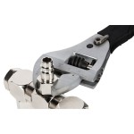 Разводной ключ с трещоткой и реверсом, Cr-V, длина 200 мм WDK-4001