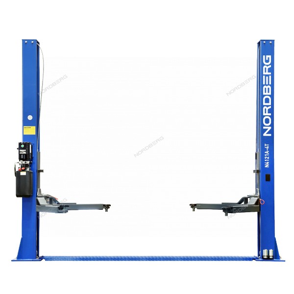 Подъемник двухстоечный 4 т, асимметричный, 220 В NORDBERG N4121A-4T_220