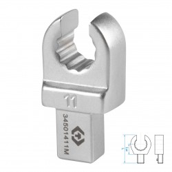 Насадка разрезная серии FIT, 11 мм, 9х12 мм KING TONY 34501411M