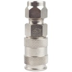 Harrison Пневматическое быстроразъёмное соединение с обжимным креплением PU шланга ? 8х12 HRS-40SPA