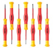 Набор отверток диэлектрических, прецизионных, 7 предметов TOLSEN TTV32007