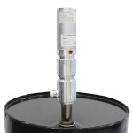 Насос для бочек 5:1 с настенной катушкой высокого давления (15 м)  и цифровым расходомером WDK-892415