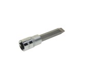 Насадка-вставка с битой шлиц SL12 ER-94307 1/2 12мм L=100мм ЭВРИКА /1/20