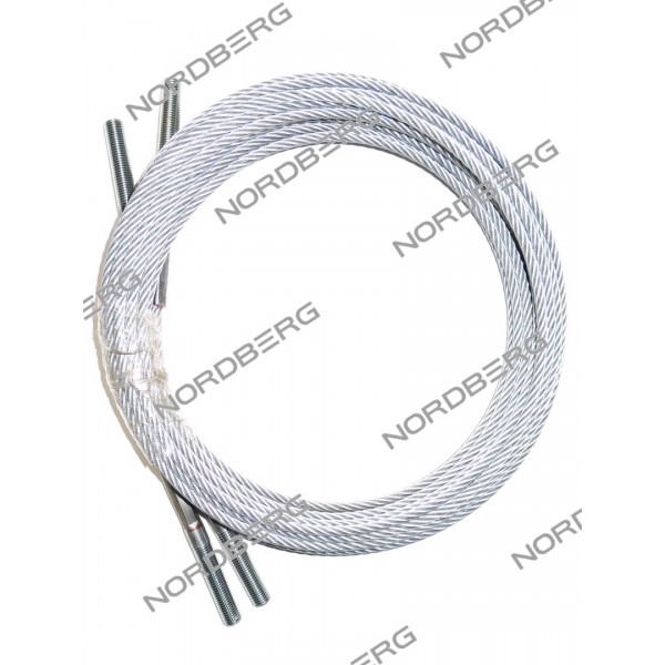 NORDBERG ЗАПЧАСТЬ ТРОС для подъемника N4120B-4T (2 шт/комплект) X006700