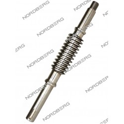 Вал червячный металлический для 46TRKE42 NORDBERG 46TRKE42#308