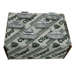Грузики балансировочные для стальных дисков 25 г, 100 шт. CLIPPER 0225