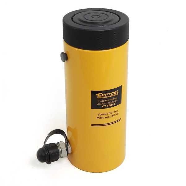 Гидравлический домкрат грузовой 30 т. ход 150 мм. с фиксирующей гайкой Car-Tool CT-T3015