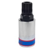Насадка (бита) торцевая 1/2, Spline, M16, L = 66 мм, с отверстием KING TONY 402B16