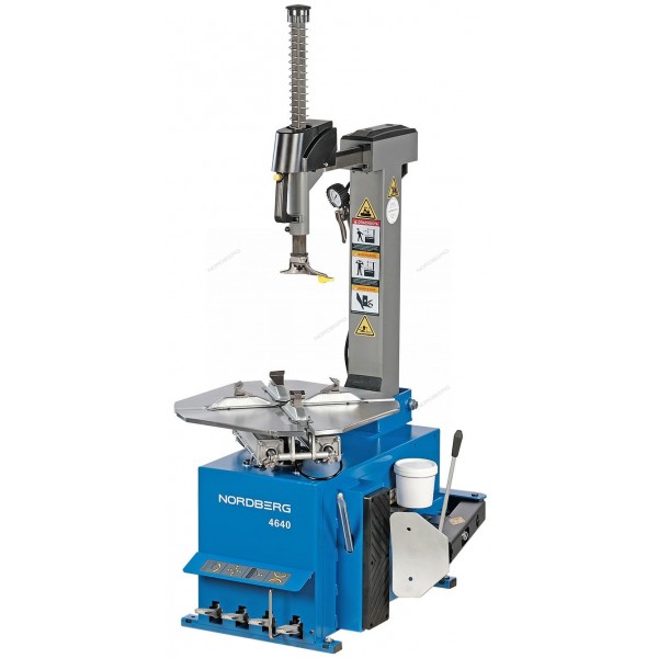 Станок шиномонтажный 380V автомат, 2х скоростн, синий NORDBERG 4640(B)