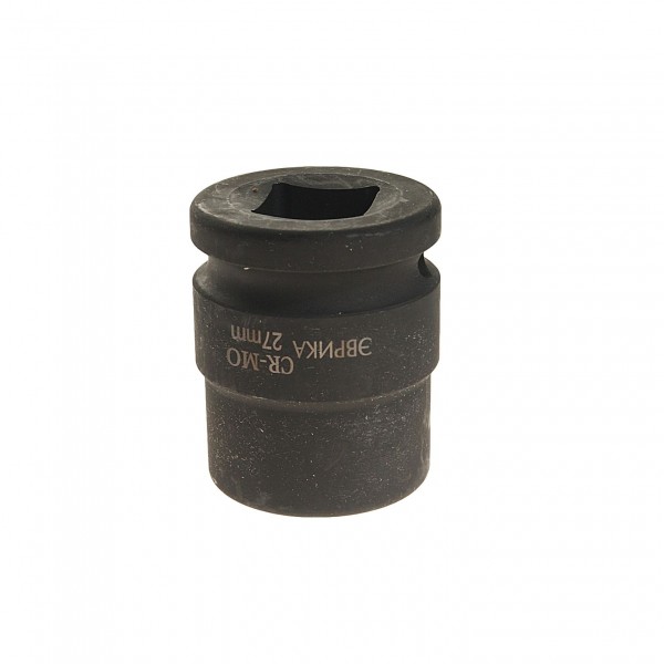 Головка торцевая 27мм 3/4" 6-гранная ударная L=50мм ЭВРИКА   1/48 ER-95915