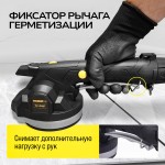 Виброприсоска для укладки плитки аккумуляторная TECHNICOM , 12В, 1500 мАч, 6 скоростей, чаша 130мм, 100-12000 об/мин, нагрузка 100 кг TC-P007