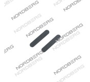 Пластина клапана для NCP100/420A, NCP100/420, NCP200/580, комплект 2 шт. NORDBERG 21125017
