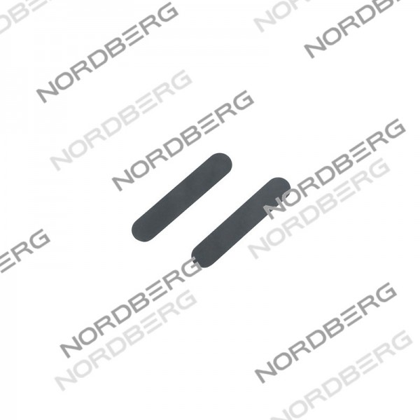 Пластина клапана для NCP100/420A, NCP100/420, NCP200/580, комплект 2 шт. NORDBERG 21125017