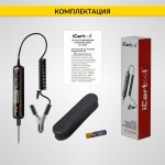 Тестер напряжения и обрыва цепи автомобильный DC 100В iCartool IC-U100A