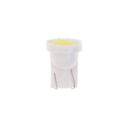 Автолампа T10W (W2,1x9,5d) COB 1 SMD CHIPS WHITE 6000K 90лм   12V MEGAPOWER /10 /100