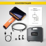 Видеоэндоскоп промышленный, экран 5, 2Мп, 2 камеры, 5м, 8 мм сменный зонд iCartool IC-V116A-5