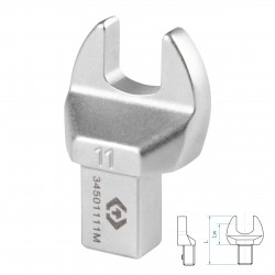 Насадка рожковая серии FIT, 11 мм, 9х12 мм KING TONY 34501111M