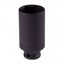 Головка торцевая ударная глубокая шестигранная 3/8, 24 мм KING TONY 343524M