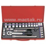 1/2” комплект торцевых головок 4028MR KINGTONY 4028MR