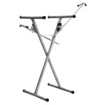 Стенд Х-образный с регулируемыми дополнительным стержнями WDK-65027