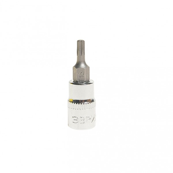Насадка  1/4" DR торкс T15 ЭВРИКА 1/240 ER-93203