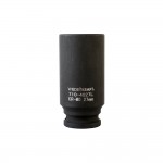 Головка торцевая ударная глубокая 1/2, 6 граней, 27 мм WDK-710-4027L