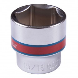 Головка торцевая стандартная шестигранная 3/8, 15/16, дюймовая KING TONY 333530S