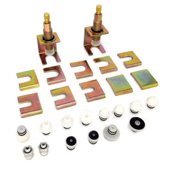 Комплект адаптеров для промывки контура кондиционера, универсальный N04411