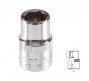 Головка торцевая стандартная шестигранная 3/8, 8 мм TOLSEN TT16308