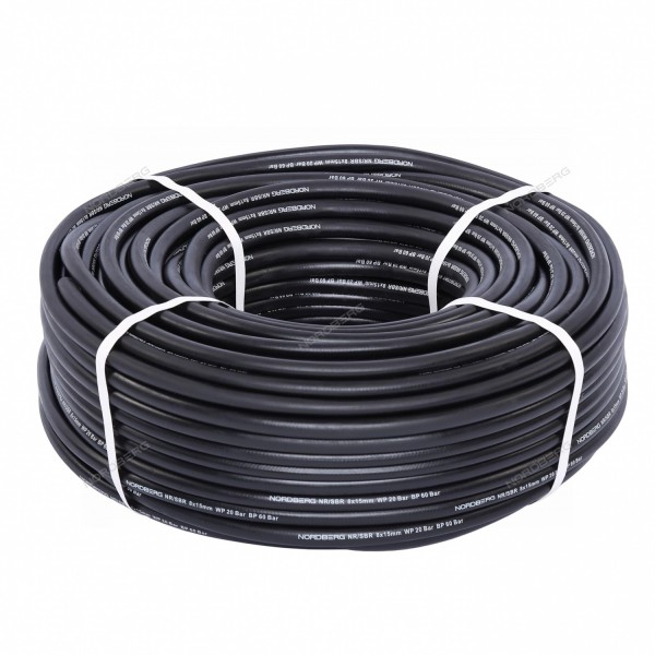 Шланг воздушный, диам. 8х15 мм, прямой, 1 пог. м (в бухте 100м) NORDBERG H0815R