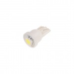 Автолампа T10W (W2,1x9,5d) 1 SMD 5050 WHITE 6000K 20лм   12V MEGAPOWER /10 /100 M-10411W