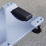 Лежак ремонтный, подкатной, пластиковый, серый OPT-40130G